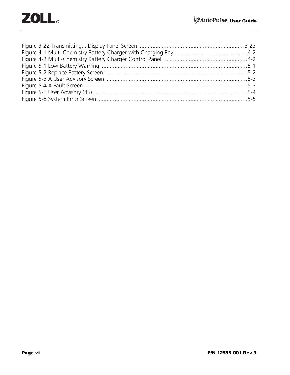 ZOLL AutoPulse 100 User Manual | Page 6 / 90
