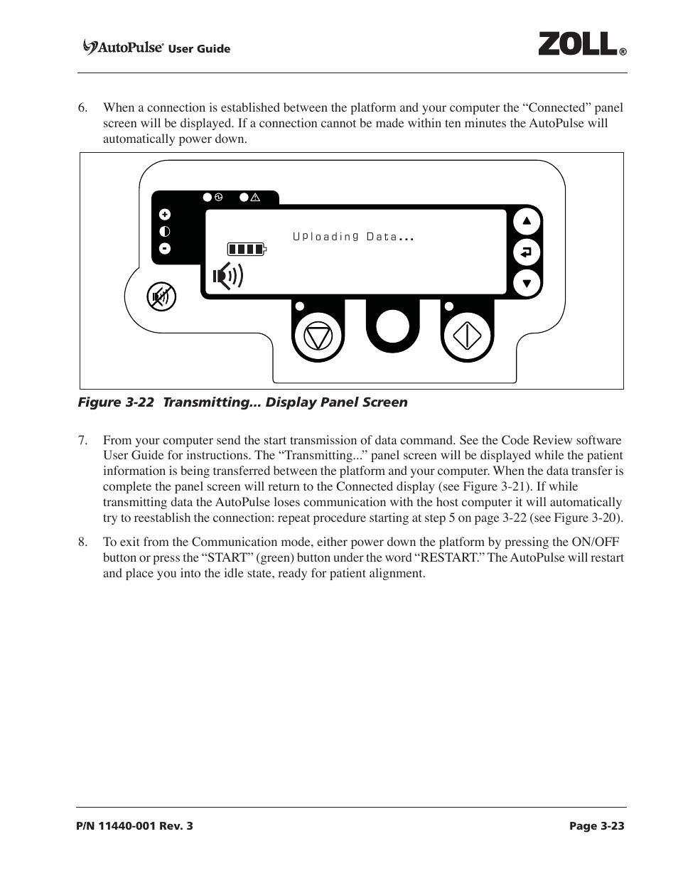 ZOLL AutoPulse Rev D Users Guide User Manual | Page 61 / 86