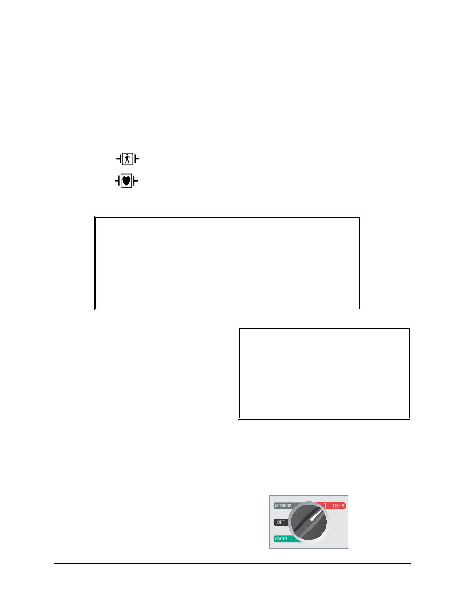 Warning | ZOLL E Series Monitor Defibrillator Rev R User Manual | Page 37 / 132