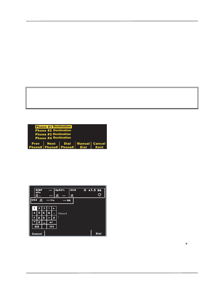 Appendix c: 12-lead, Ecg data transmission | ZOLL E Series Monitor Defibrillator Rev G 12 Lead User Manual | Page 23 / 26