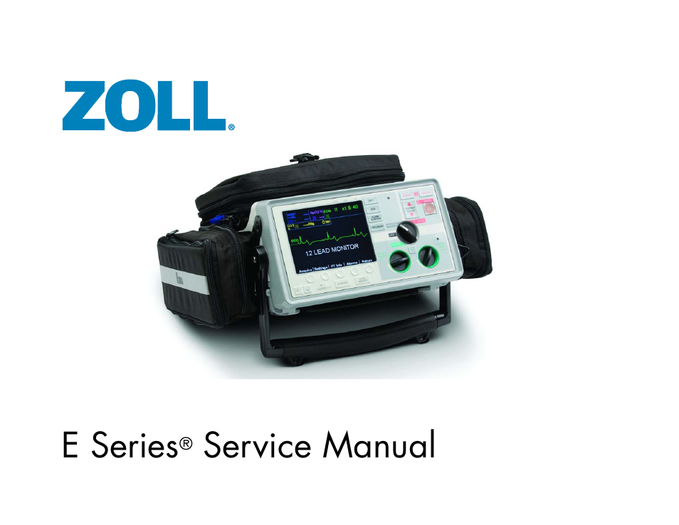 ZOLL E Series Monitor Defibrillator Rev D User Manual | 280 pages