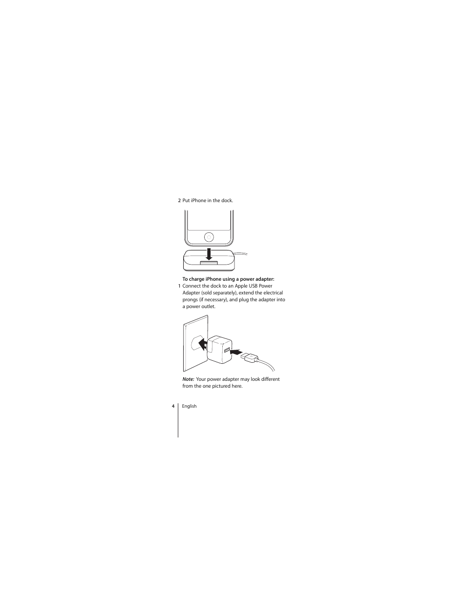 Apple iPhone 3G Dock User Manual | Page 4 / 28