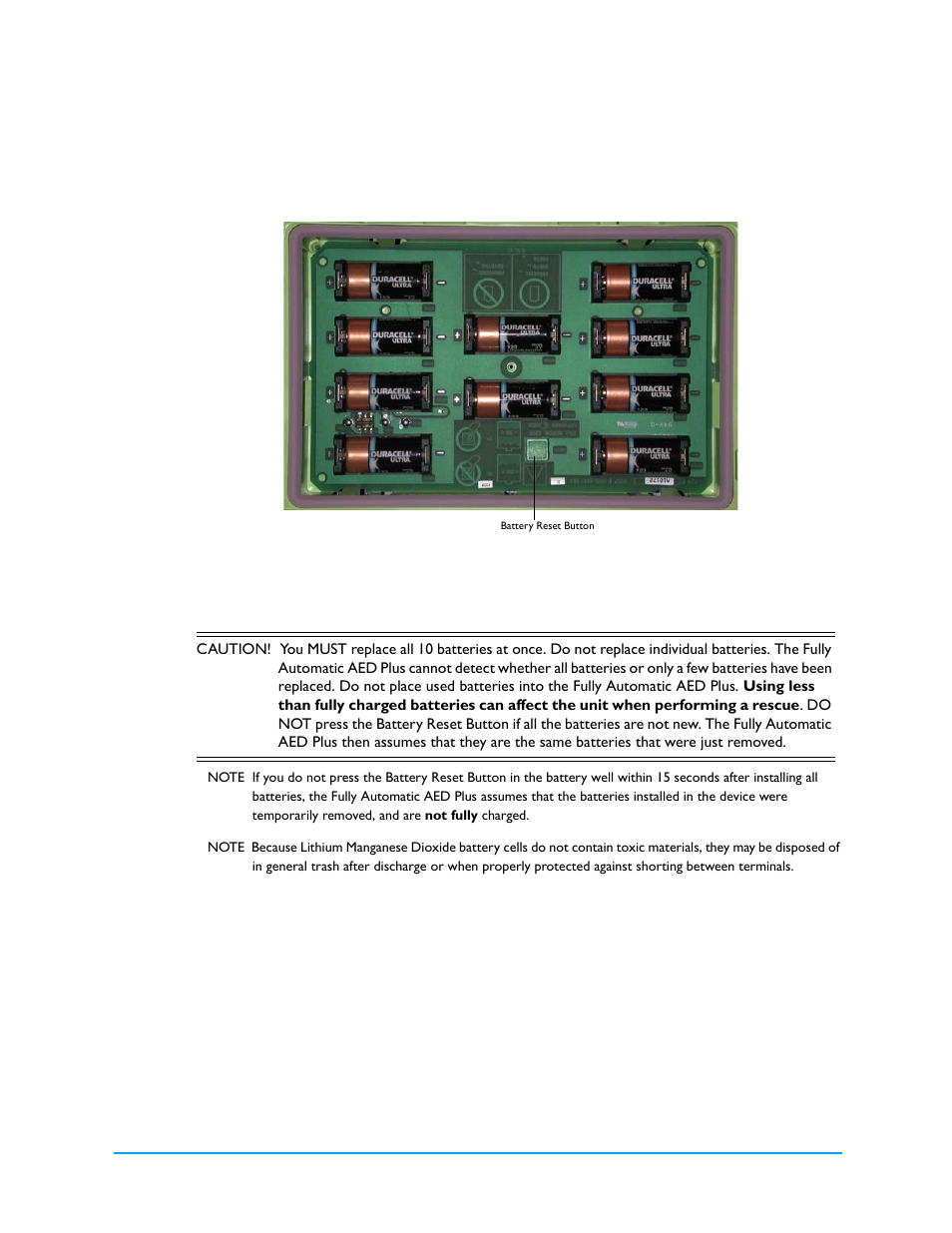 Identifying battery condition | ZOLL AED Plus Fully Automatic Rev B User Manual | Page 30 / 52