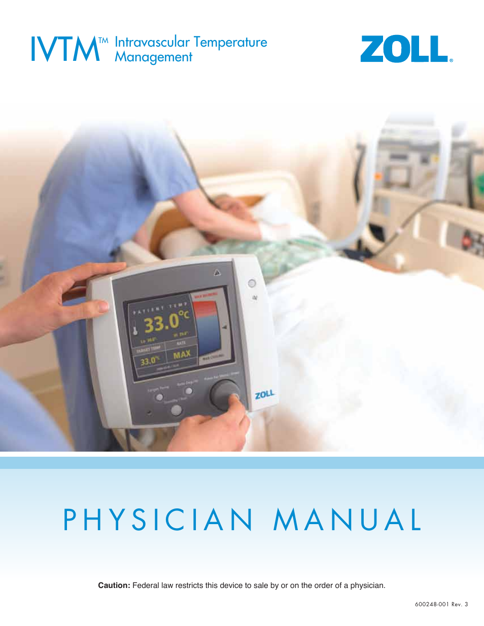 ZOLL Thermogard XP IVTM Physician Manual User Manual | 37 pages