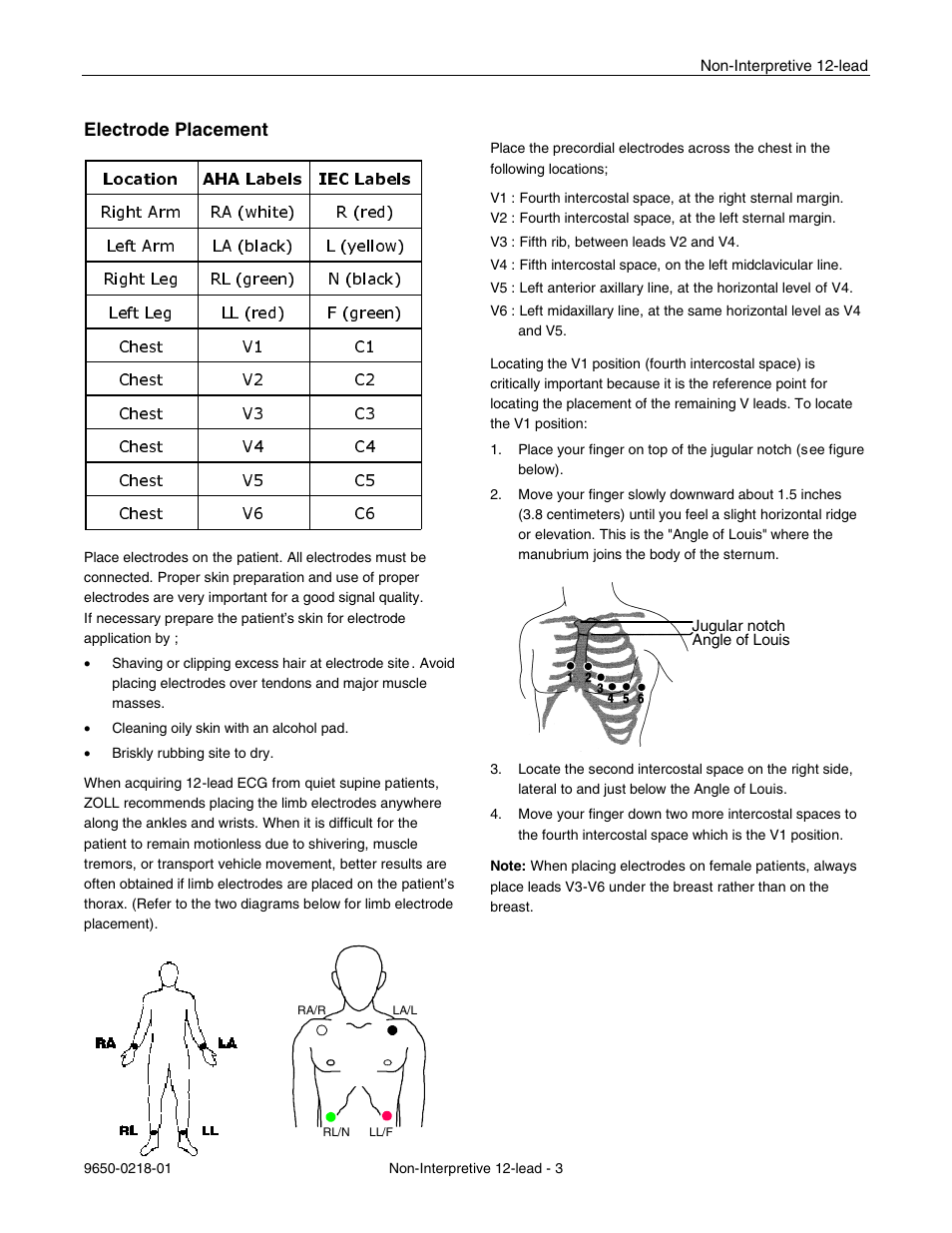 ZOLL M Series Defibrillator Rev B Non-Int 12 Lead User Manual | Page 5 / 20