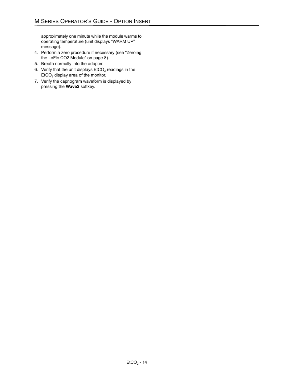 ZOLL M Series Defibrillator Rev D ETCO2 User Manual | Page 16 / 24