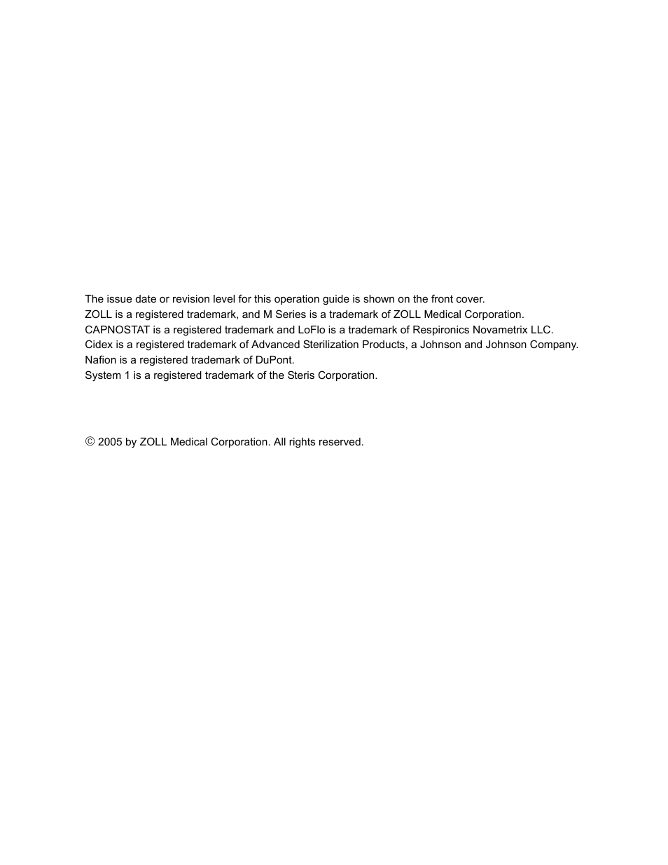 ZOLL M Series Defibrillator Rev D ETCO2 User Manual | Page 2 / 24
