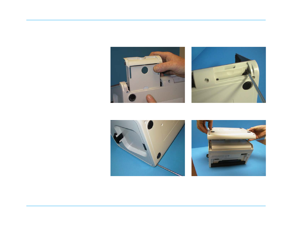Removing the lower housing assembly | ZOLL M Series Defibrillator Rev R User Manual | Page 112 / 154