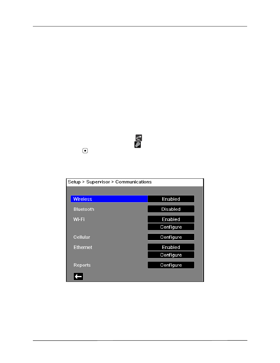 Setting up communications in the supervisor menu, Setting up wireless profiles | ZOLL Propaq M Rev B User Manual | Page 170 / 210