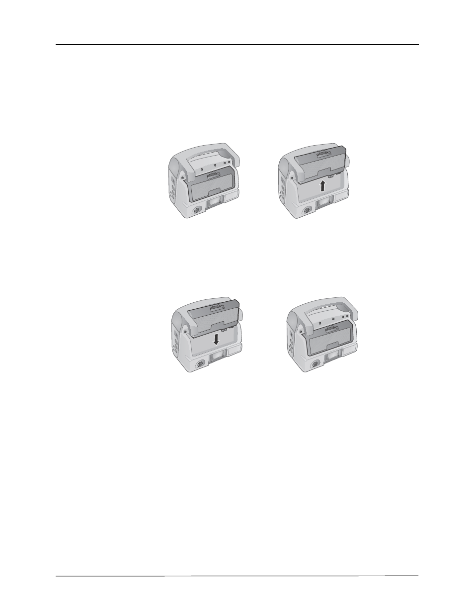 Replacing a battery pack on the propaq m | ZOLL Propaq M Rev B User Manual | Page 41 / 210