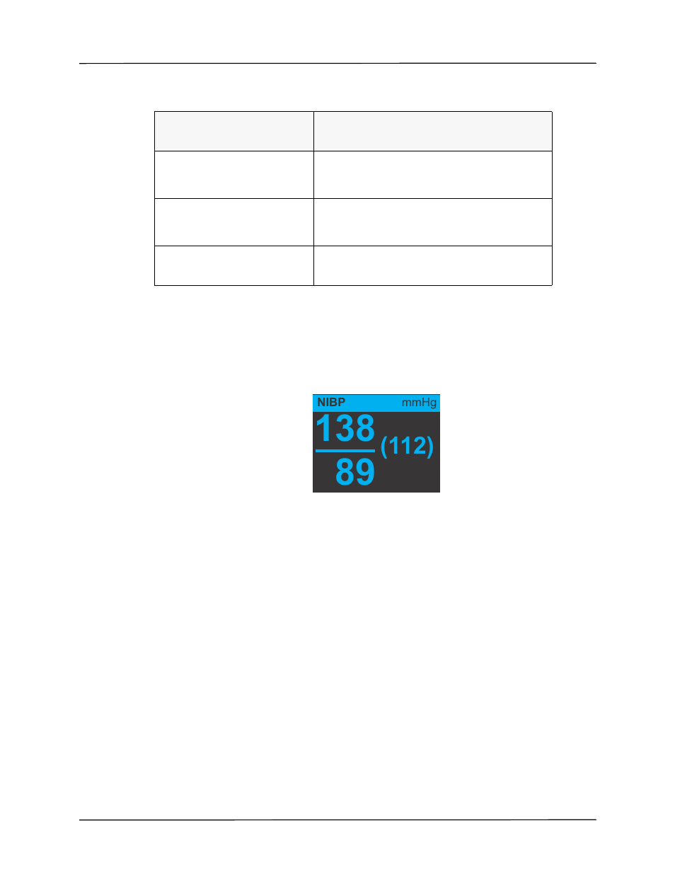 The nibp numeric display, Nibp setup and use | ZOLL Propaq M Rev B User Manual | Page 89 / 210