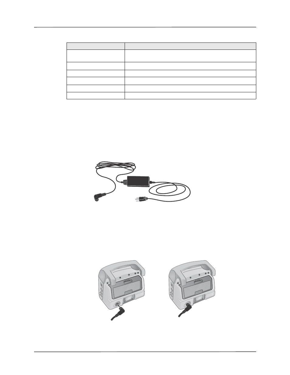 Auxiliary power adapter | ZOLL Propaq M Rev B User Manual | Page 33 / 170
