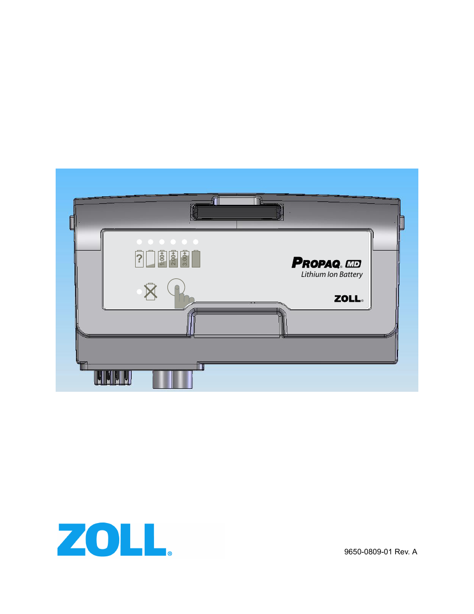 ZOLL Propaq MD Rev A User Manual | 10 pages