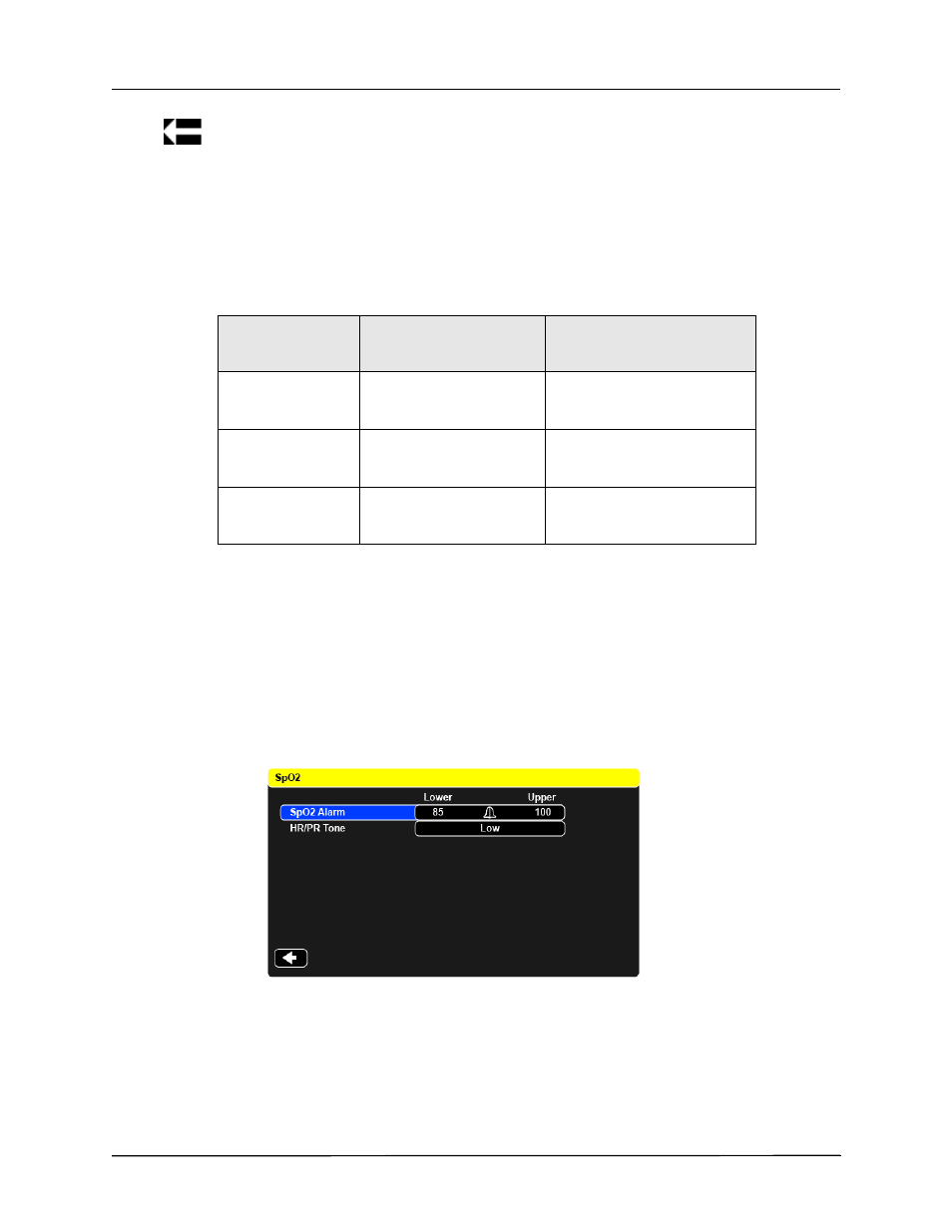 Using the spo, Parameter control panel, Setting upper and lower systolic alarm limits | ZOLL Propaq MD Rev A User Manual | Page 120 / 238