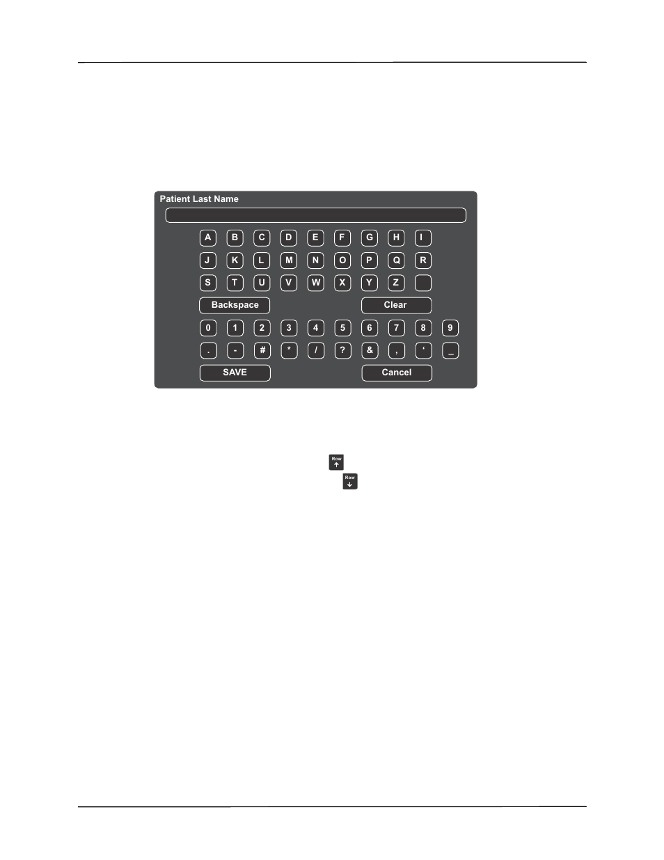 Entering the patient name and id, Entering patient information | ZOLL Propaq MD Rev A User Manual | Page 153 / 238