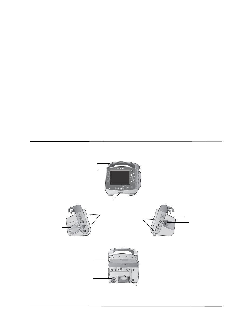 Chapter 2 product overview, Defibrillator controls and indicators | ZOLL Propaq MD Rev A User Manual | Page 37 / 238