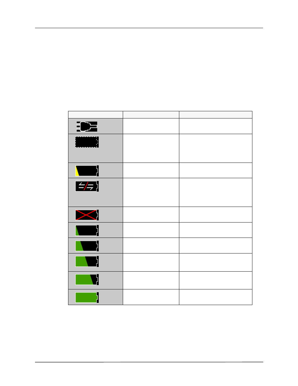 Battery status and auxiliary power indicators | ZOLL Propaq MD Rev A User Manual | Page 42 / 238
