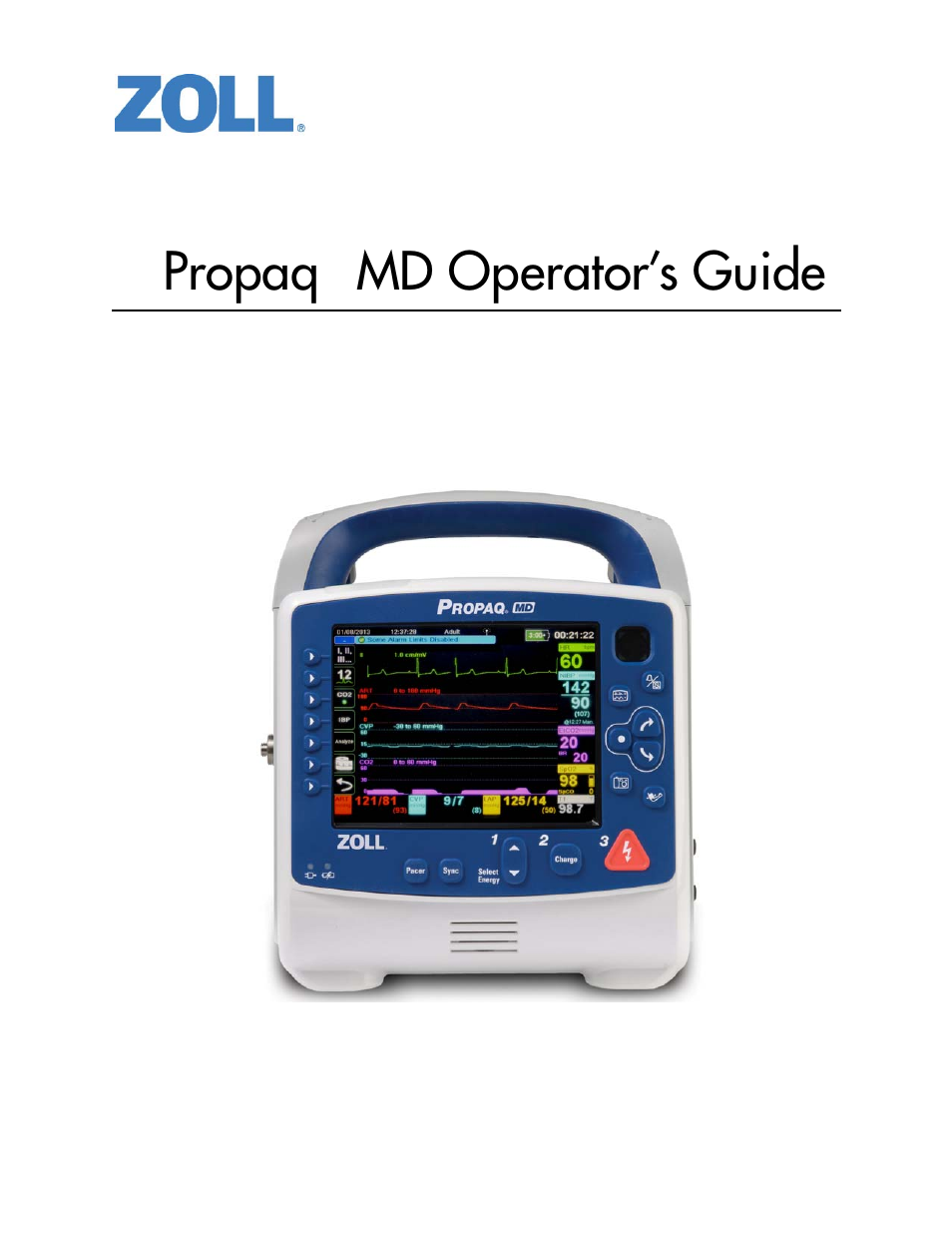 ZOLL Propaq MD Rev C User Manual | 326 pages