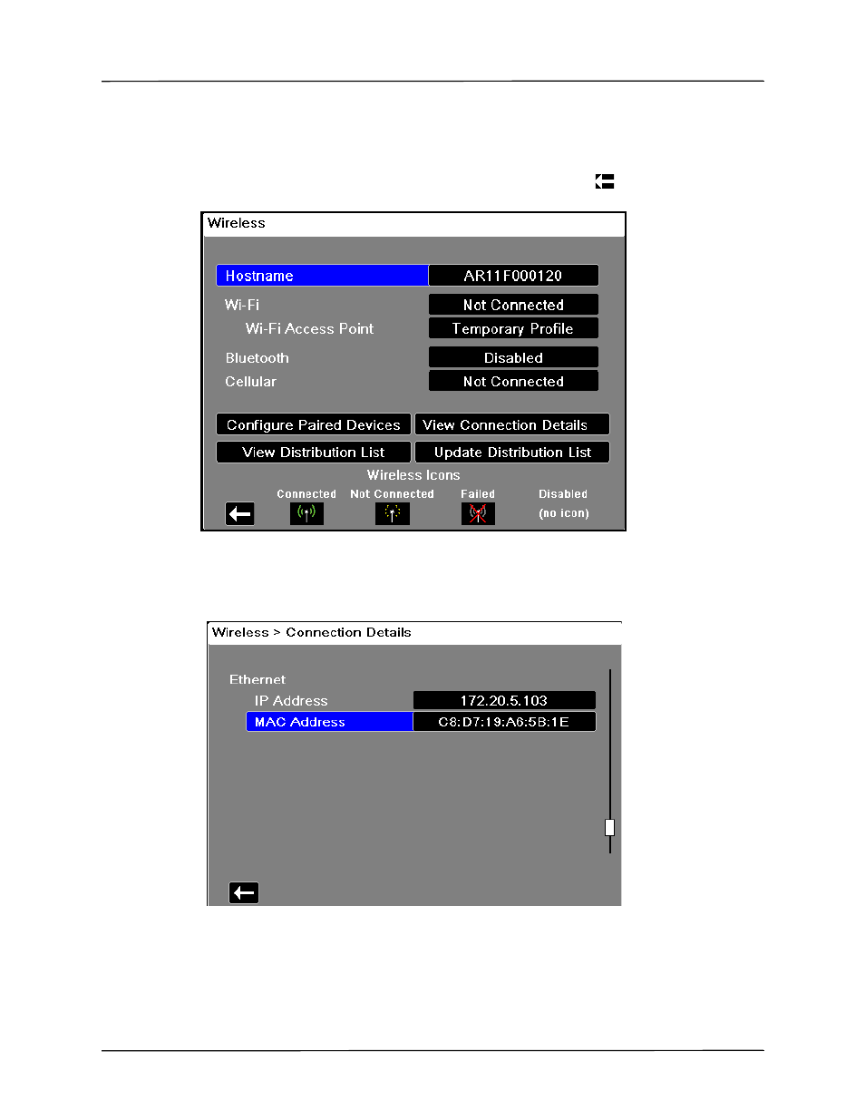 The wireless menu | ZOLL Propaq MD Rev C User Manual | Page 243 / 326