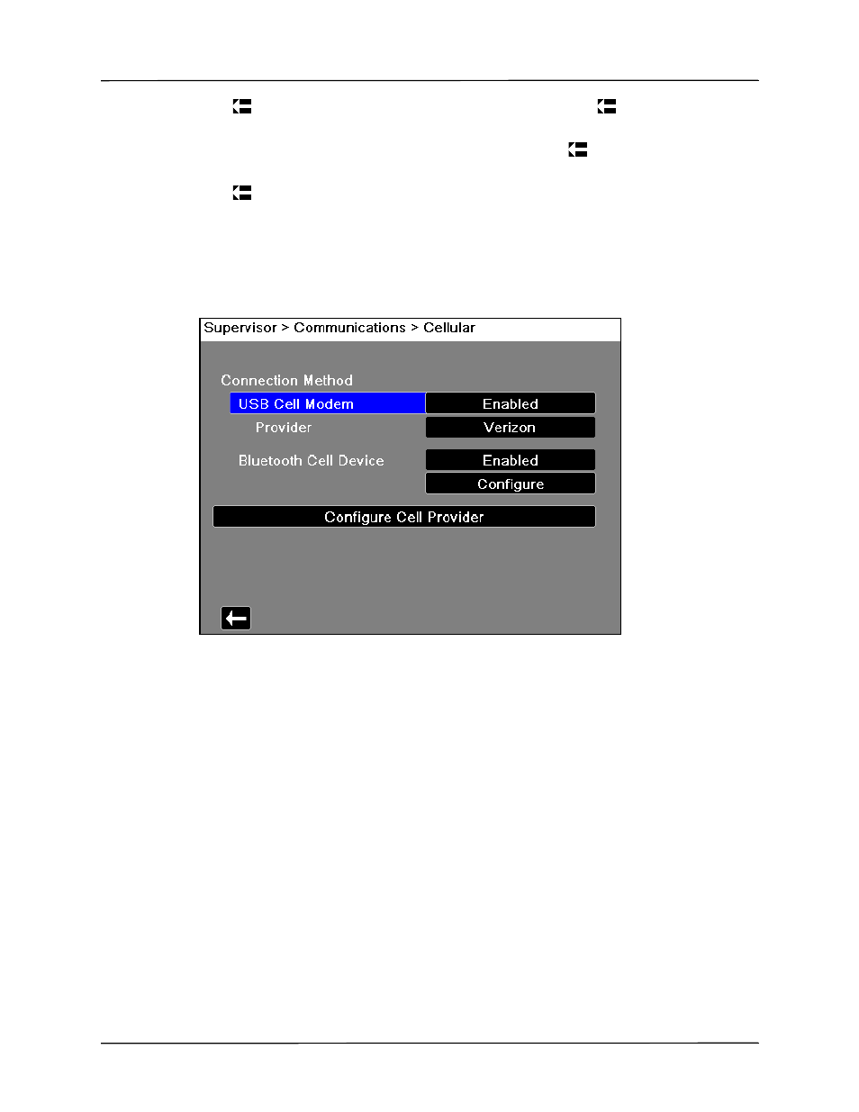 Setting up cellular communications | ZOLL Propaq MD Rev C User Manual | Page 259 / 326