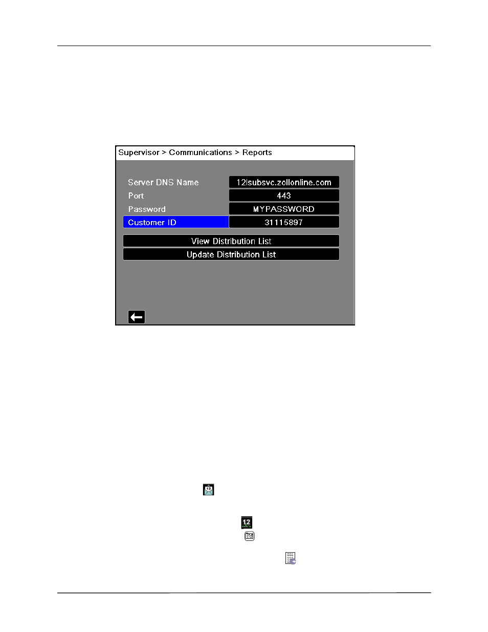Sending a 12-lead report, Configuring report transmissions | ZOLL Propaq MD Rev C User Manual | Page 264 / 326