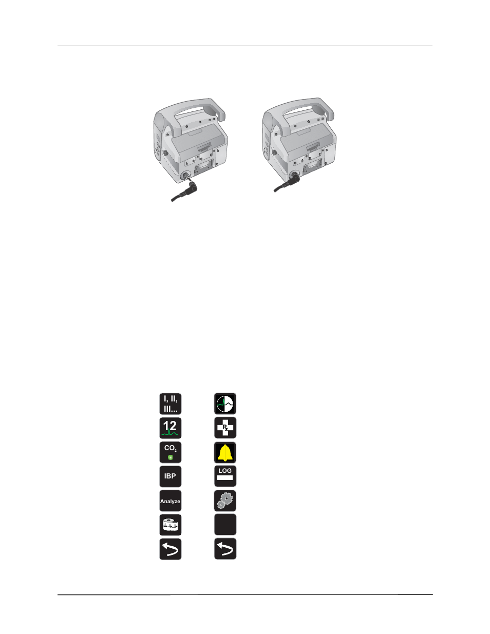 Navigating the display screen, Quick access keys | ZOLL Propaq MD Rev C User Manual | Page 54 / 326