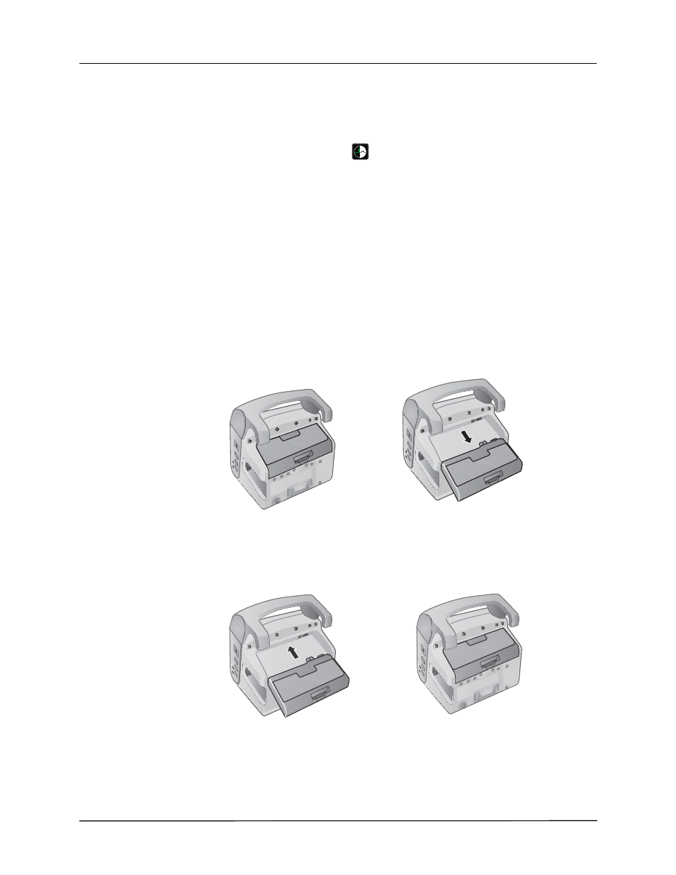 Changing the display brightness, Replacing a battery pack on the propaq md | ZOLL Propaq MD Rev C User Manual | Page 58 / 326