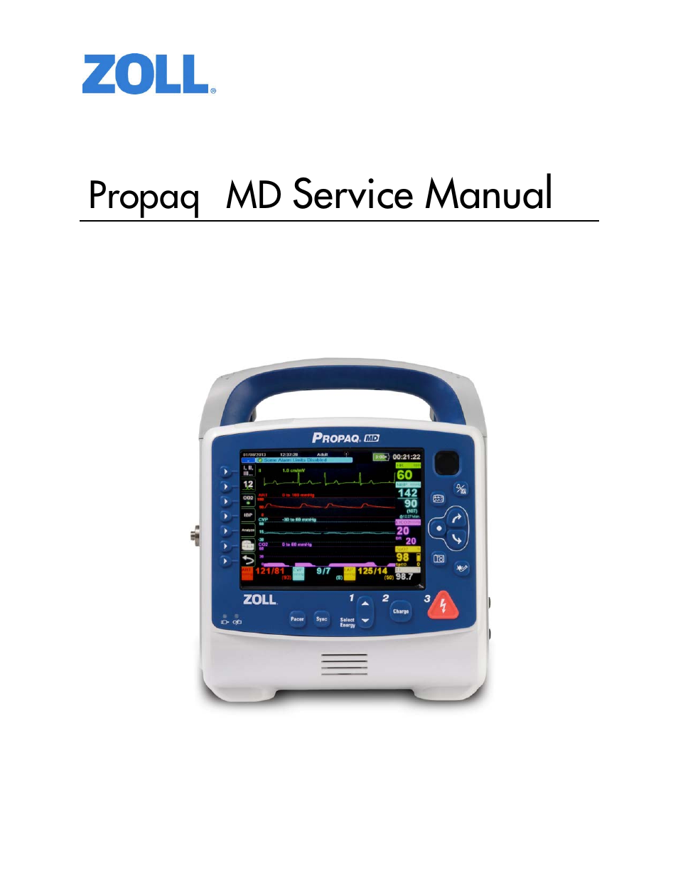 ZOLL Propaq MD Rev A User Manual | 108 pages