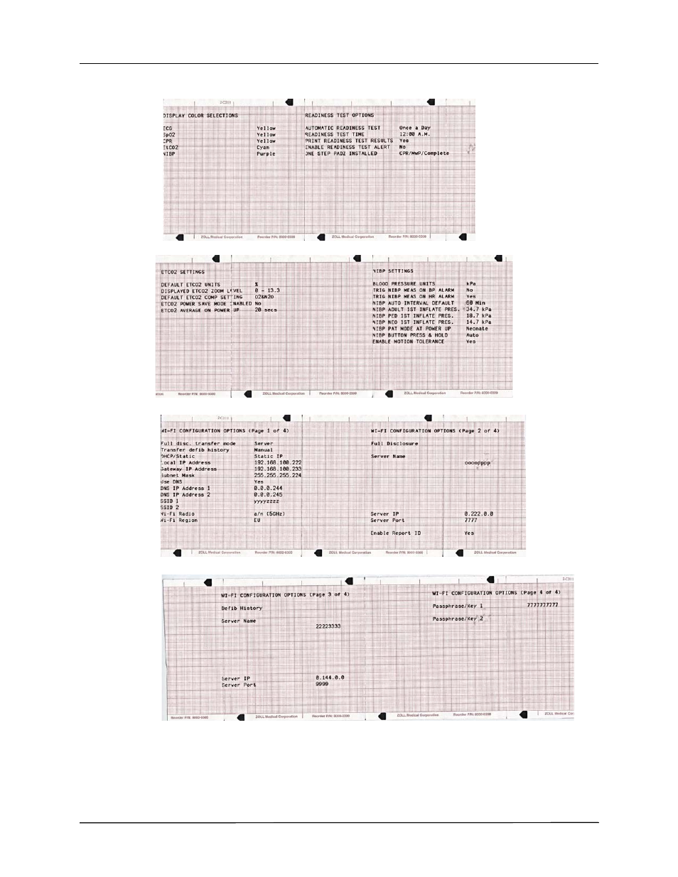 ZOLL R Series Monitor Defibrillator Rev K CONFIGURATION User Manual | Page 10 / 74
