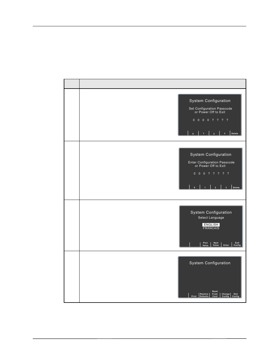 Entering system configuration mode, Procedure, System configuration | ZOLL R Series Monitor Defibrillator Rev K CONFIGURATION User Manual | Page 8 / 74