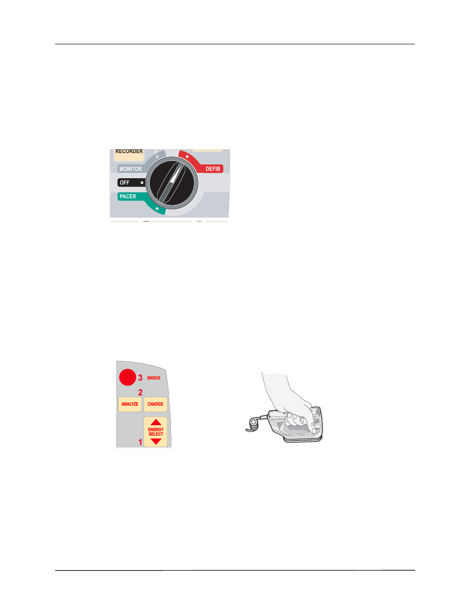 Begin cpr following local medical protocols, 1 select defib | ZOLL R Series Monitor Defibrillator Rev J User Manual | Page 408 / 538
