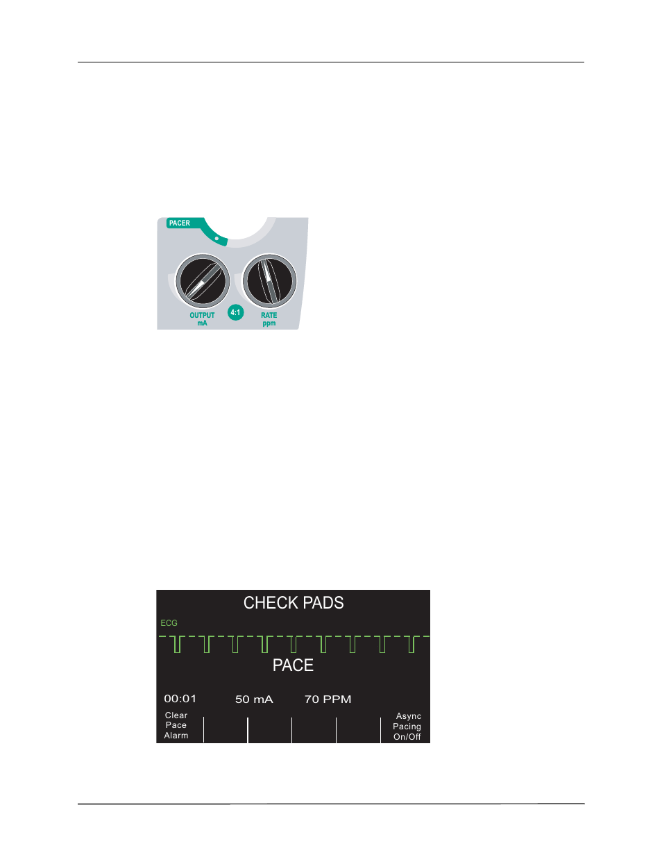 Pace, Check pads, 6 determine optimum threshold | ZOLL R Series Monitor Defibrillator Rev J User Manual | Page 448 / 538
