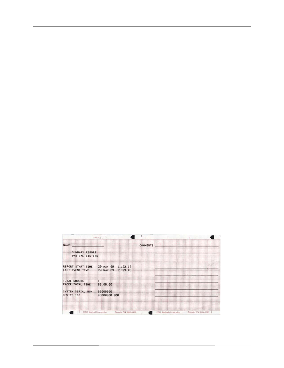 Summary report formats | ZOLL R Series Monitor Defibrillator Rev J User Manual | Page 464 / 538