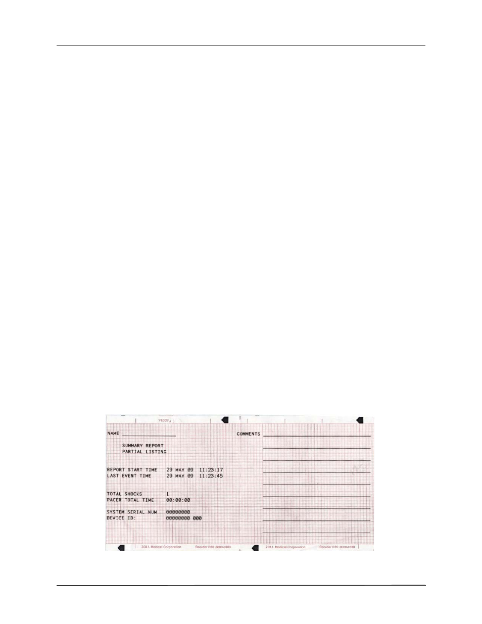 Summary report formats | ZOLL R Series Monitor Defibrillator Rev K Operators Guide User Manual | Page 122 / 198