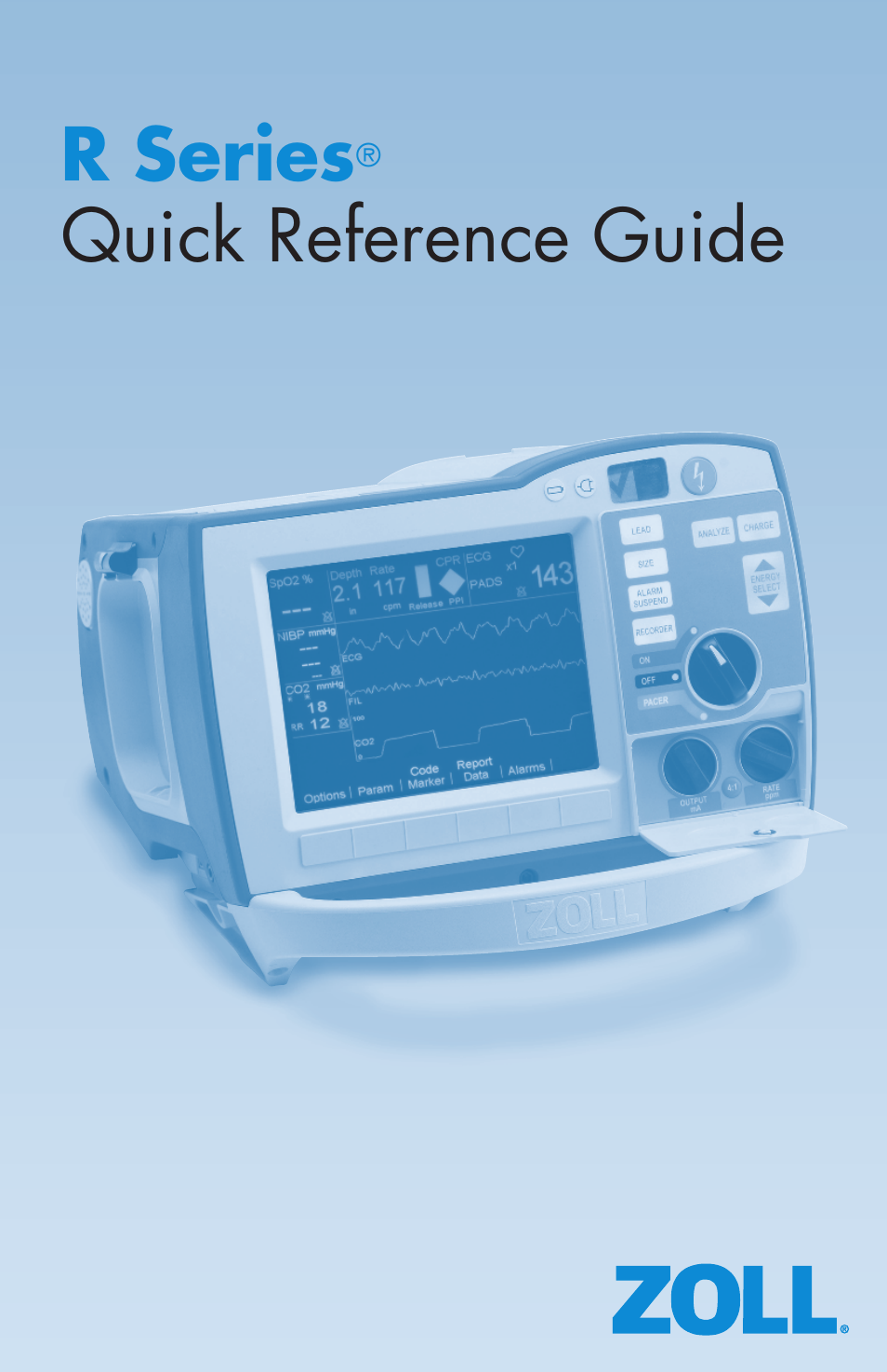 R series, Quick reference guide | ZOLL R Series Monitor Defibrillator Rev E User Manual | Page 2 / 12
