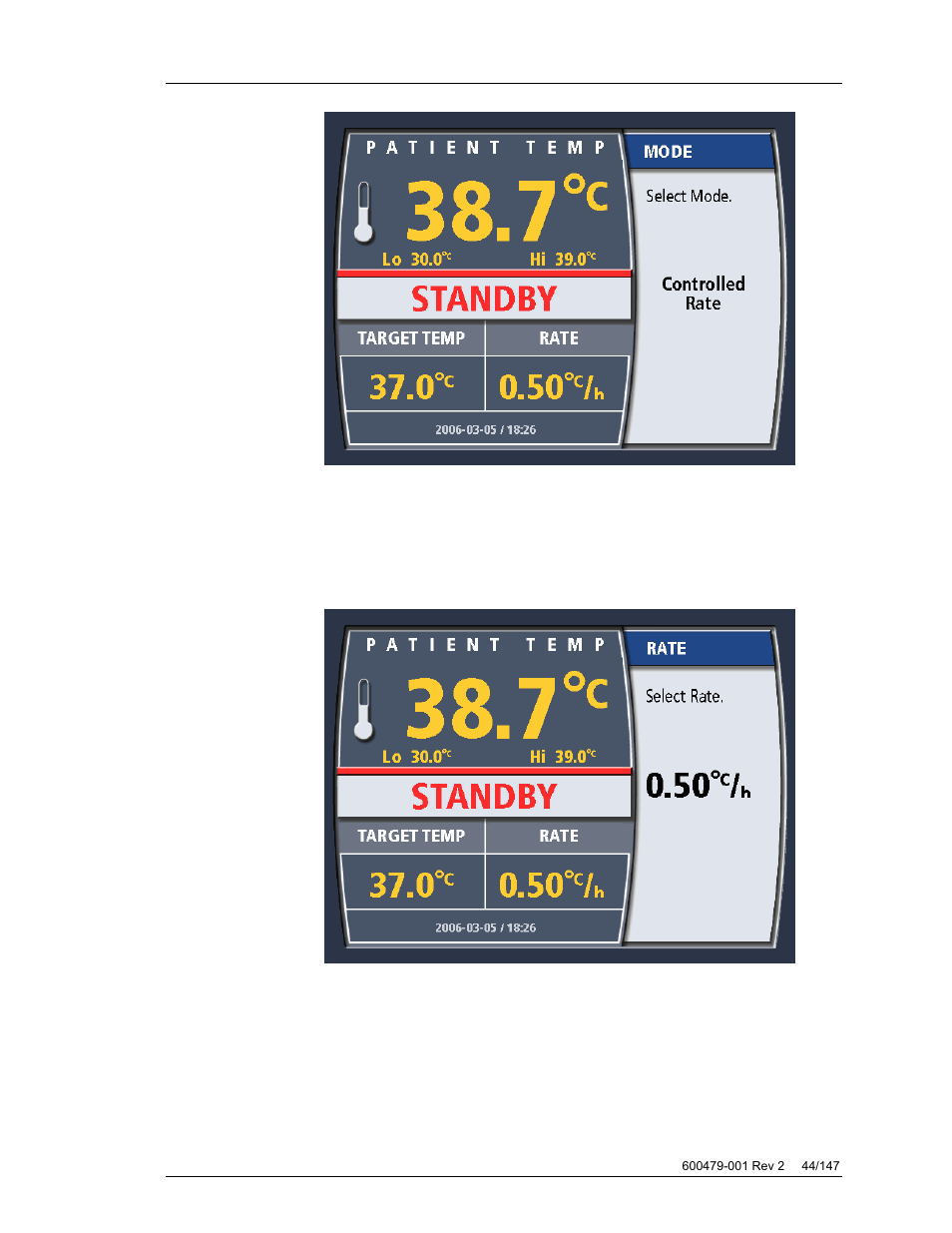 ZOLL Thermogard XP IVTM System Operation Manual User Manual | Page 44 / 147