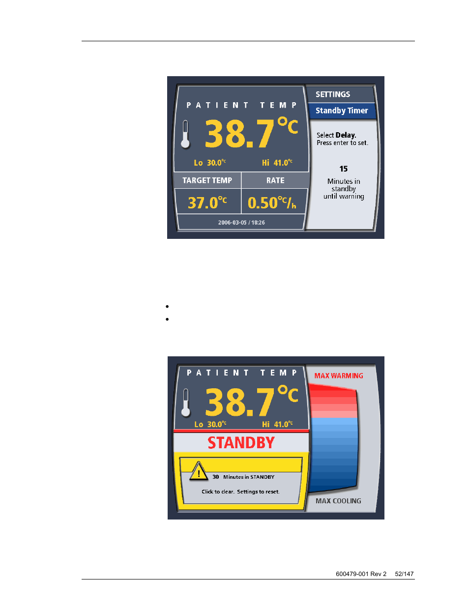 ZOLL Thermogard XP IVTM System Operation Manual User Manual | Page 52 / 147