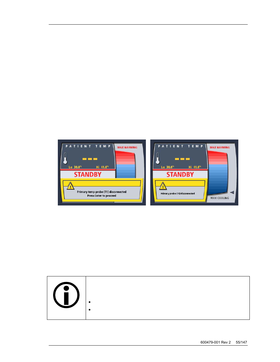 Alarms & alerts, Alerts | ZOLL Thermogard XP IVTM System Operation Manual User Manual | Page 55 / 147