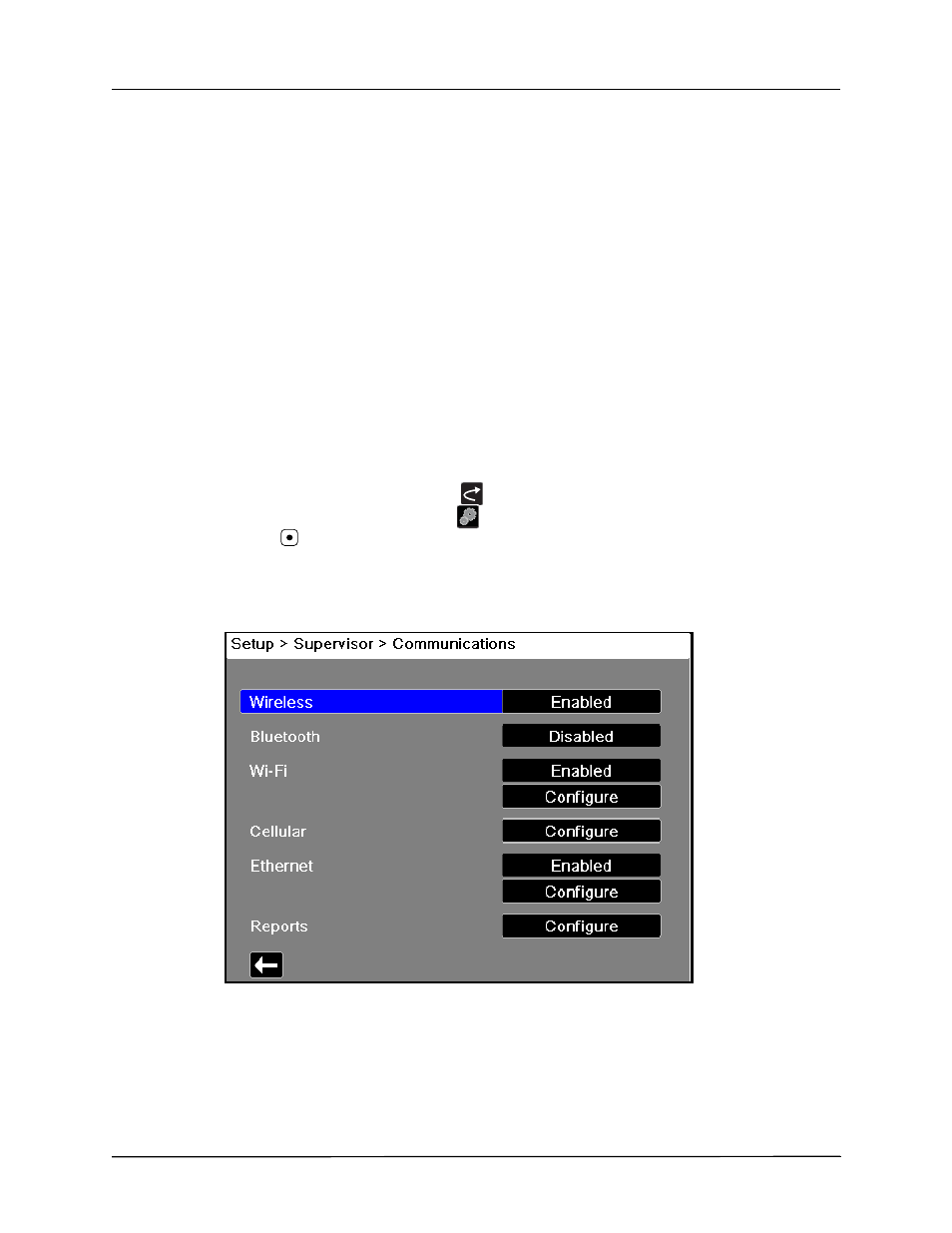 Setting up communications in the supervisor menu, Setting up wireless profiles | ZOLL X Series Monitor Defibrillator Rev H User Manual | Page 254 / 328