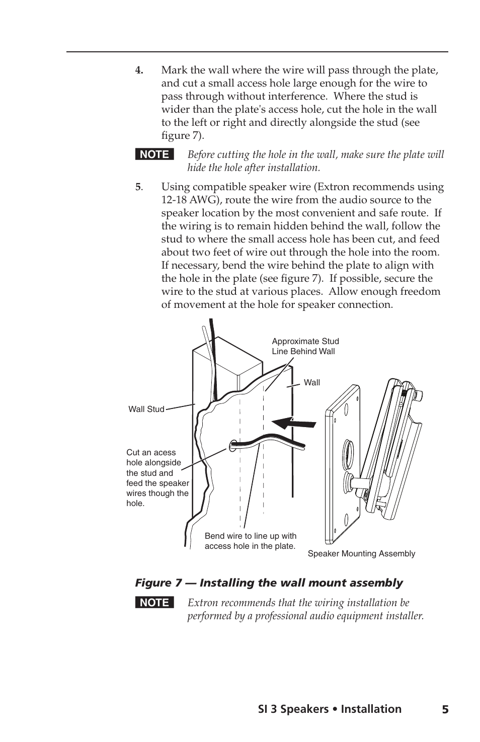 Extron Electronics SI 3 System INTEGRATOR User Guide User Manual | Page 7 / 16