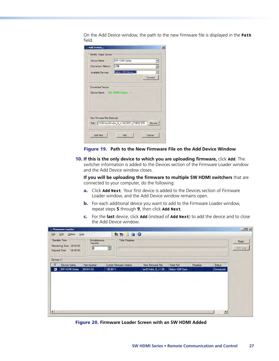 Extron Electronics SW HDMI Series User Guide User Manual | Page 33 / 42