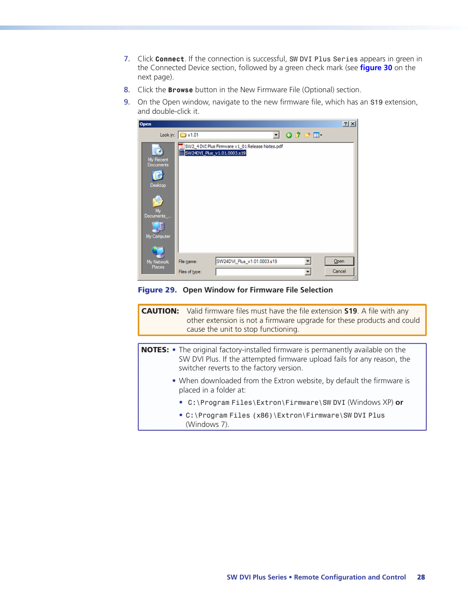 Extron Electronics SW DVI Plus Series User Guide User Manual | Page 34 / 45