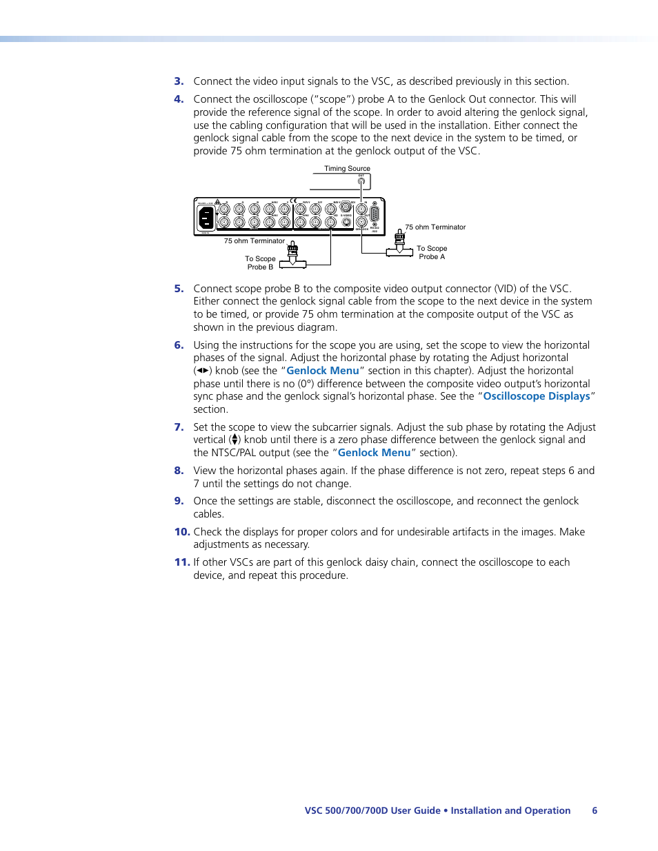 Extron Electronics VSC 500_700_700D User Guide User Manual | Page 12 / 45