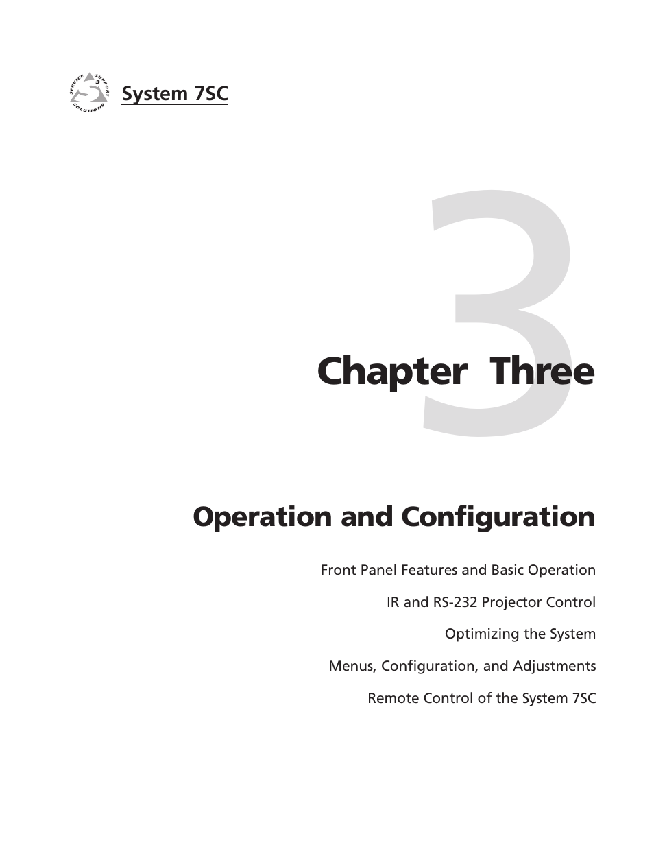 Ch.3: operation and configuration | Extron Electronics System 7SC User Manual | Page 29 / 74