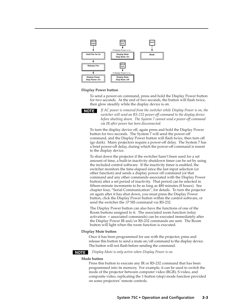 3 system 7sc • operation and configuration | Extron Electronics System 7SC User Manual | Page 31 / 74