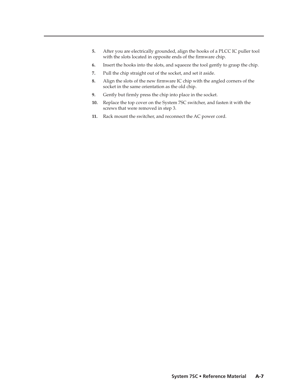 Extron Electronics System 7SC User Manual | Page 71 / 74