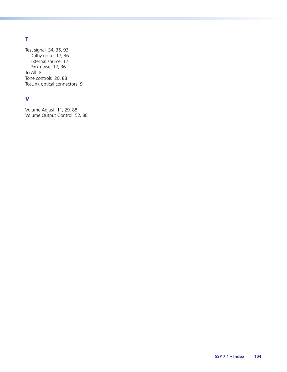 Extron Electronics SSP 7.1 User Guide User Manual | Page 110 / 112