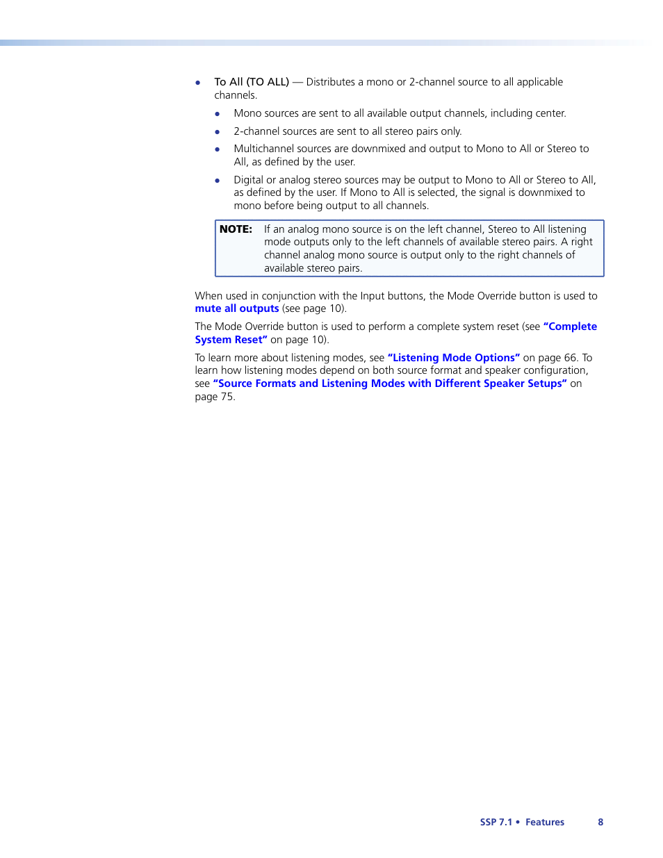 Extron Electronics SSP 7.1 User Guide User Manual | Page 14 / 112