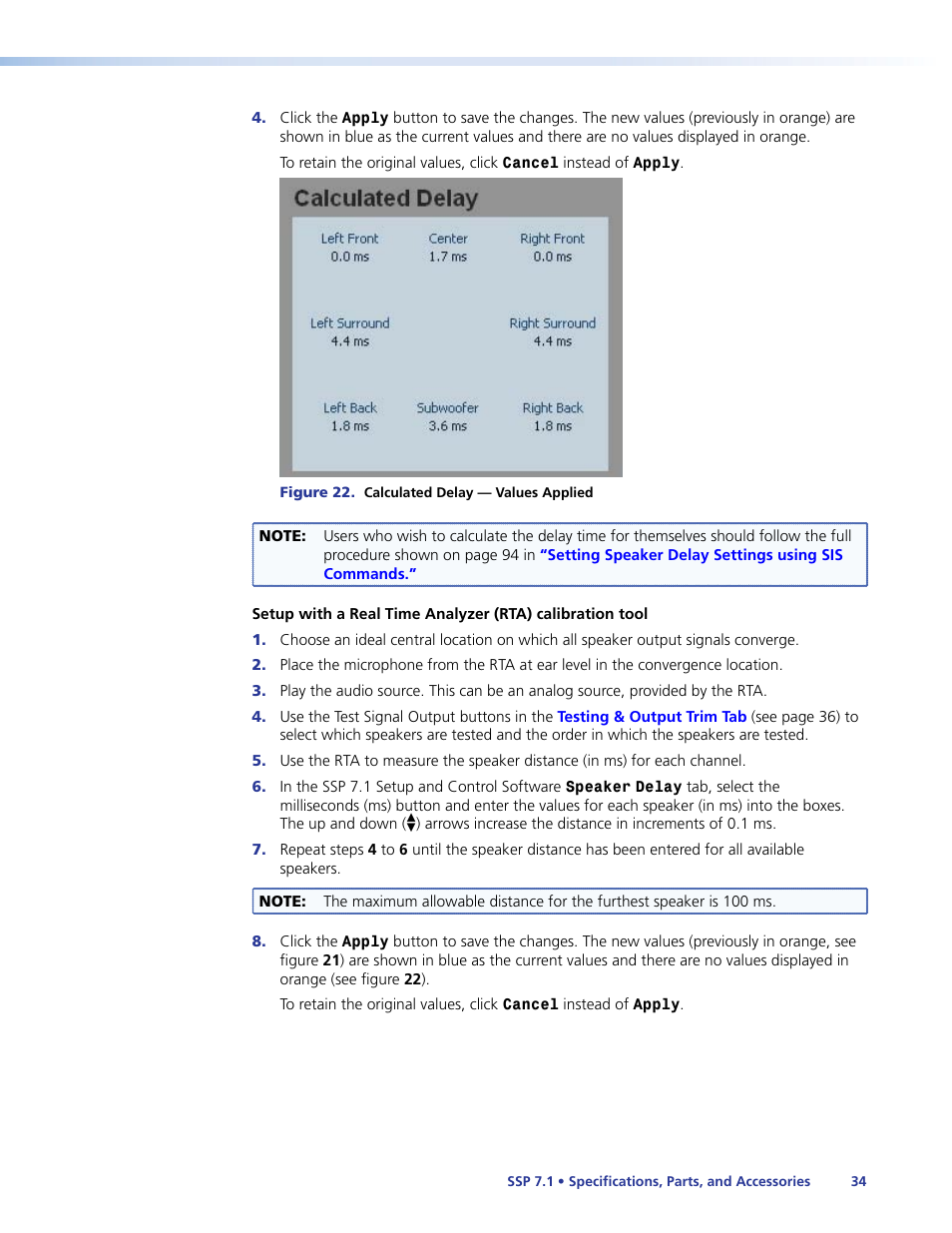 Extron Electronics SSP 7.1 User Guide User Manual | Page 40 / 112