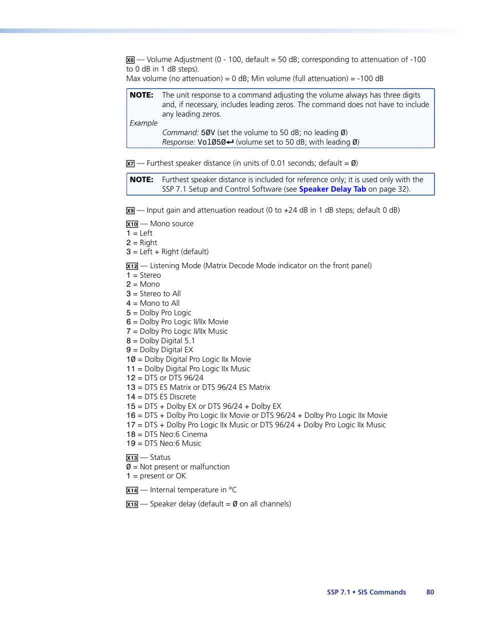 Extron Electronics SSP 7.1 User Guide User Manual | Page 86 / 112